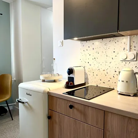 شقة Spring 1-bedroom With View وارسو